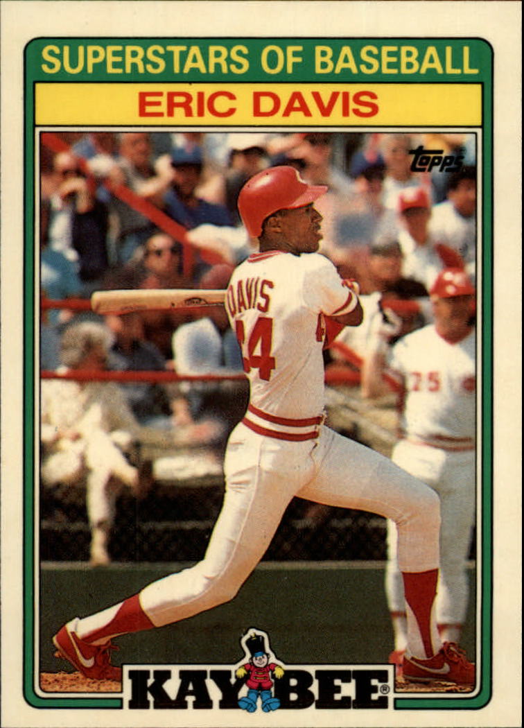 1988 Kay-Bee Baseball Cards    007      Eric Davis